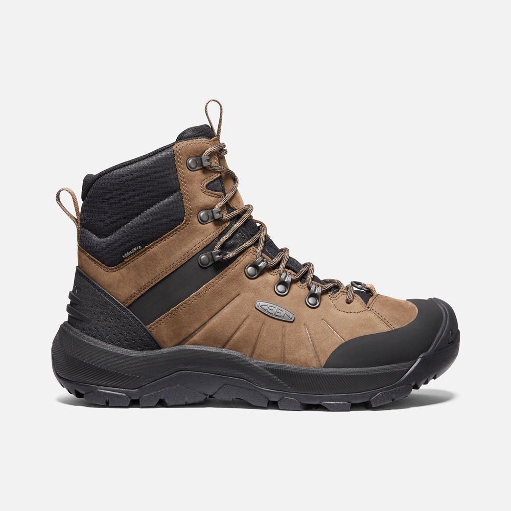 Keen Laarzen Heren Bruin/Zwart - Revel Iv Polar - 26903-QLXK